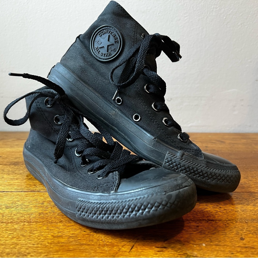 Black Hightop Converse